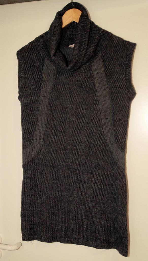 Zgan gebreid jeans blauw tuniek met col Dazzling maat 40 42, Kleding | Dames, Blouses en Tunieken, Zo goed als nieuw, Maat 38/40 (M)