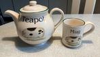 Gratis theepot en mok, Ophalen of Verzenden, Gebruikt, Overige stijlen, Overige typen