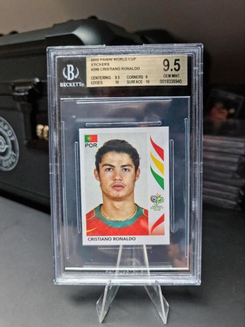 2006 Panini World Cup - Cristiano Ronaldo, Hobby en Vrije tijd, Stickers en Plaatjes, Zo goed als nieuw, Sticker, Ophalen of Verzenden