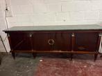 Empire dressoir met marmer en barkast, Antiek en Kunst, Antiek | Meubels | Kasten, Ophalen