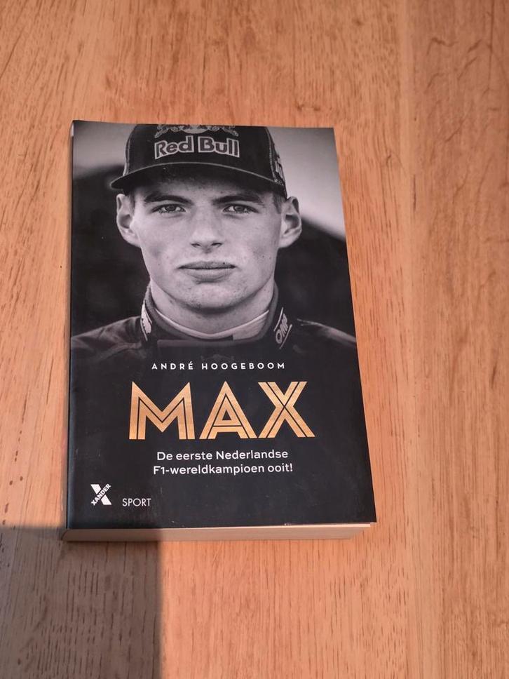 Max Verstappen biografie - André Hoogeboom, Boeken, Biografieën, Gelezen, Sport, Ophalen of Verzenden