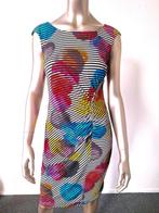 Mouwloze multicolor tricot jurk Eroke maat S/36, Overige kleuren, Verzenden, Maat 42/44 (L), Zo goed als nieuw