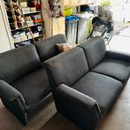 Bank grijs, Ophalen of Verzenden, Gebruikt, 75 tot 100 cm, 200 tot 250 cm