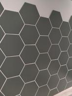 21 groene Hexagon tegeltjes, Nieuw, Minder dan 5 m², Wandtegels, Ophalen of Verzenden
