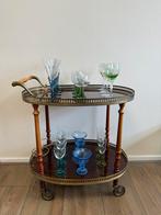 Diverse vintage wijnglazen ijscoupes champagneglazen murano, Ophalen of Verzenden