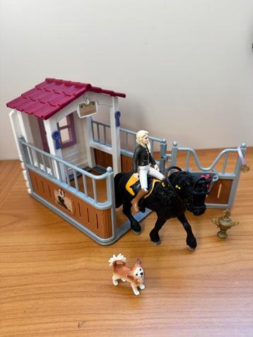 Schleich 42437 horse club paardenstal - in perfecte staat beschikbaar voor biedingen