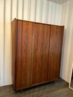 Vintage kledingkast met spiegel, Huis en Inrichting, Kasten | Kledingkasten, Ophalen, Gebruikt, 100 tot 150 cm, Vintage