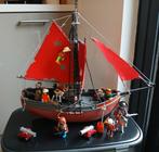 Playmobil Piratenboot met Figuren en Accessoires, Kinderen en Baby's, Ophalen of Verzenden, Zo goed als nieuw, Complete set