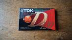 TDK D120 Type I cassetteband, nieuw en ongebruikt, in folie, Cd's en Dvd's, Cassettebandjes, Overige genres, 1 bandje, Ophalen of Verzenden