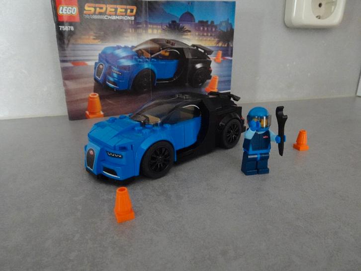 Lego Bugatti Chiron set 75878, Kinderen en Baby's, Speelgoed | Duplo en Lego, Gebruikt, Lego, Complete set, Ophalen of Verzenden