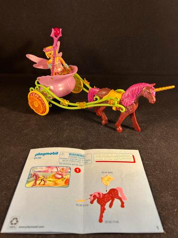 Playmobil 9136 Bloemenfee met Eenhoornkoets beschikbaar voor biedingen