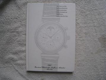 Die Uhren von IWC: Sammelband von 1995/1996 beschikbaar voor biedingen