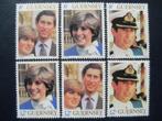 Postzegels Guernsey 1981 Charles + Diana cw 5,40 postfr. (1), Postzegels en Munten, Postzegels | Europa | UK, Ophalen of Verzenden