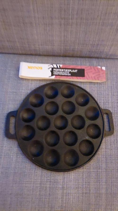 Poffertjespan 2 x gebruikt, Witgoed en Apparatuur, Wafelijzers, Zo goed als nieuw, Ophalen of Verzenden