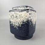 West-Duitse Fat Lava vaas  Dumler & Breiden 88/15 blauw, Ophalen