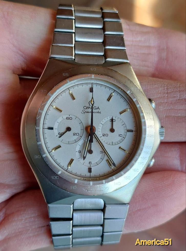 Omega Speedmaster Mark 5 German Edition cal 861, Sieraden, Tassen en Uiterlijk, Horloges | Heren, Gebruikt, Polshorloge, Omega