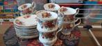 Vintage Bloemen Kop en Schotels Set, Ophalen of Verzenden
