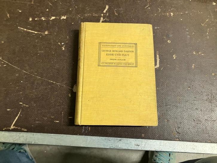 Darwin ebbe und flut (1885) zon solar zonnestelsel, Antiek en Kunst, Antiek | Boeken en Bijbels, Ophalen