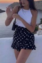 Zara polkadot shorts broekrok / rokje skort met stippen - S, Kleding | Dames, Kort, Ophalen of Verzenden, Zo goed als nieuw, Maat 36 (S)