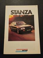Brochure Nissan/Datsun Stanza, Ophalen of Verzenden, Zo goed als nieuw, Nissan