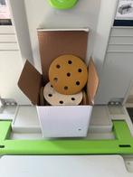 Schuurpapier klittenband 90mm 7 stofgaten nieuw 50 stuks, Ophalen of Verzenden, Nieuw
