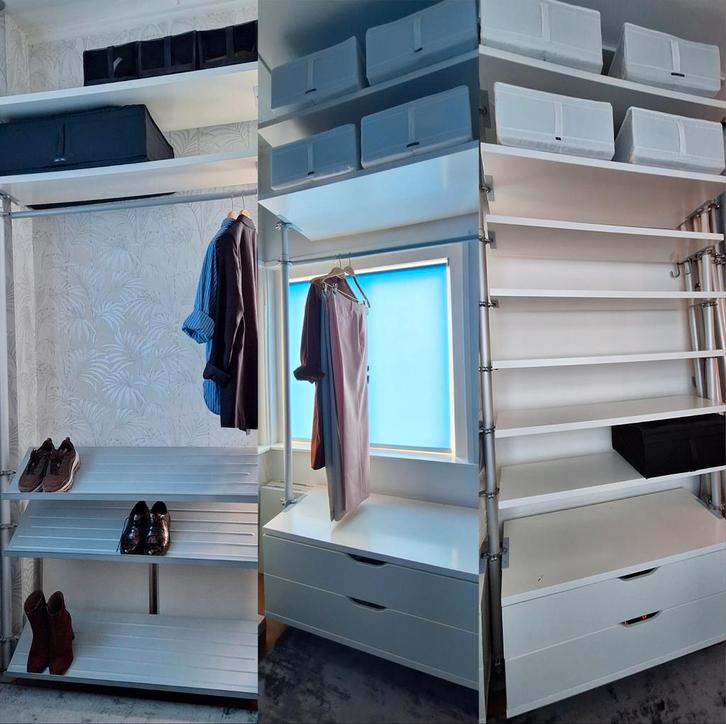 Ikea Stolmen kast - kledingkast, Huis en Inrichting, Kasten | Kledingkasten, Gebruikt, 200 cm of meer, 200 cm of meer, 50 tot 75 cm