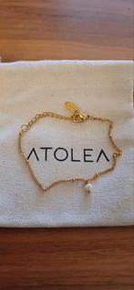 Gouden Atolea Armband met Parel, nieuw, Ophalen of Verzenden, Zo goed als nieuw, Met bedels of kralen, Goud