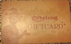 Giftcard Efteling twv € 100,-, Tickets en Kaartjes, Eén persoon, Overige soorten, Overige typen