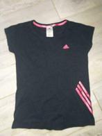 Adidas T-shirt, Kleding | Dames, Sportkleding, Zo goed als nieuw, Maat 36 (S), Zwart, Verzenden