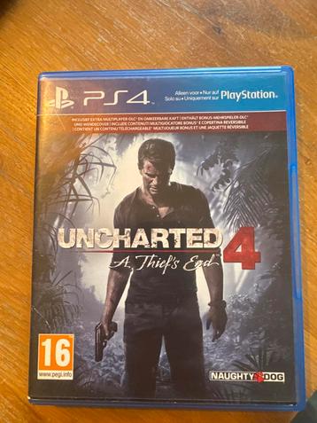 Uncharted 4: A Thief's End - PS4 Spel beschikbaar voor biedingen
