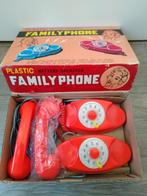 Vintage plastic familyphone jaren '50/60, Ophalen of Verzenden