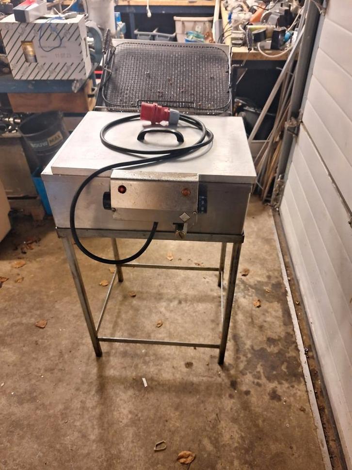 frituur Oliebollen friteuse rvs  friteuse rvs oliebollen, Witgoed en Apparatuur, Frituurpannen, Zo goed als nieuw, 4 liter of meer