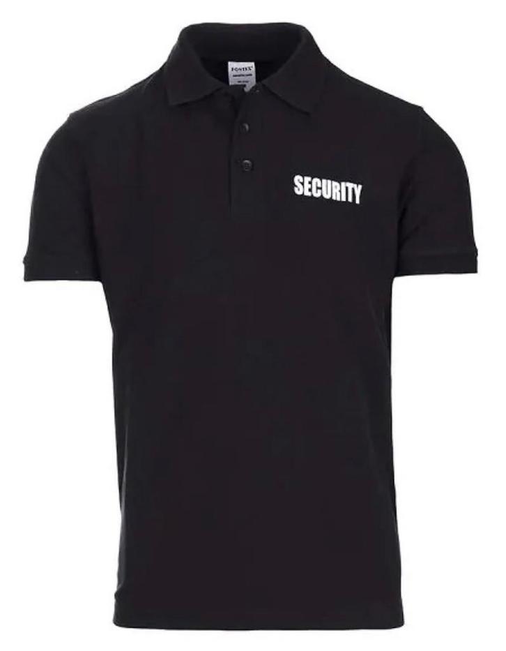 Security polo zwart kleine maten beveiligerskleding, Kleding | Heren, Polo's, Nieuw, Overige maten, Zwart, Ophalen of Verzenden