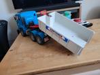 Man met afzetbak, Kinderen en Baby's, Speelgoed | Speelgoedvoertuigen, Ophalen of Verzenden, Zo goed als nieuw, Bruder, B