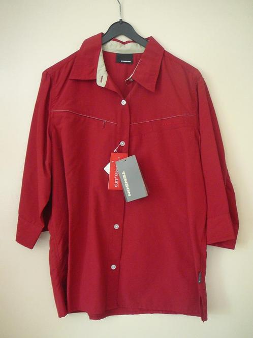 Nieuwe rode blouse, maat M, lange mouwen, Tenson, sportief, Kleding | Dames, Blouses en Tunieken, Nieuw, Maat 38/40 (M), Rood
