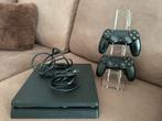 Playstation 4 Slim 500GB met 2 controllers, Spelcomputers en Games, Spelcomputers | Sony PlayStation 4, Ophalen, Zo goed als nieuw