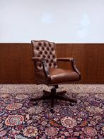 Klassiek Engels Chesterfield Bureaustoel, Ophalen