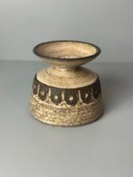 Vintage Deense Keramieken Kaarsenhouder, Overige materialen, Gebruikt, Deens design, Beige