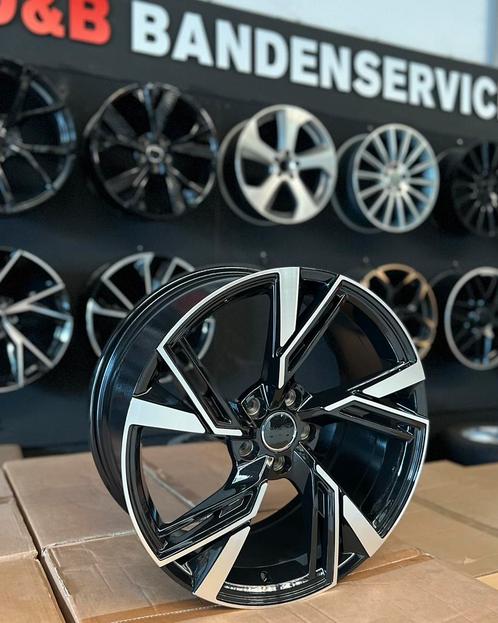 19 inch rs6 look velgen 5x112 audi a3 a4 a5 a6 q2 q3 q4 q5, Auto-onderdelen, Banden en Velgen, Velg(en), Zomerbanden, 19 inch