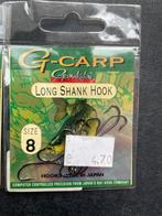 Gamakatsu G-Carp Long Shank Hook Maat 8, Ophalen of Verzenden, Nieuw, Haak