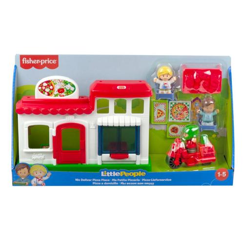 Fisher-Price: Little People: Pizzeria NIEUW, Kinderen en Baby's, Speelgoed | Fisher-Price, Nieuw, Speelset, Ophalen of Verzenden