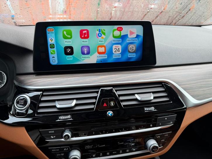 BMW 5-Serie 530e 252pk Aut. 2018 Grijs, Auto's, BMW, Particulier, 5-Serie, ABS, Achteruitrijcamera, Adaptieve lichten, Adaptive Cruise Control