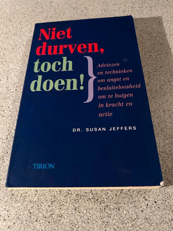 Niet durven, toch doen! - Susan Jeffers, Boeken, Advies, Hulp en Training, Zo goed als nieuw, Ophalen of Verzenden