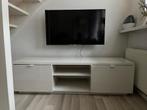 IKEA BYAS TV MEUBEL WIT, 150 tot 200 cm, Minder dan 100 cm, 25 tot 50 cm, Zo goed als nieuw