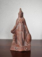 Beeldje Terracotta Figuur Athena met Schild 18 cm, Antiek en Kunst, Ophalen of Verzenden