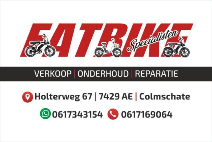 fatbike, Fietsen en Brommers, Elektrische fietsen, Nieuw, Overige merken, 59 cm of meer, Ophalen of Verzenden