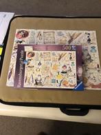 Puzzel crazy cats 500 stukjes Alfabet, Ophalen of Verzenden, 500 t/m 1500 stukjes, Zo goed als nieuw, Legpuzzel