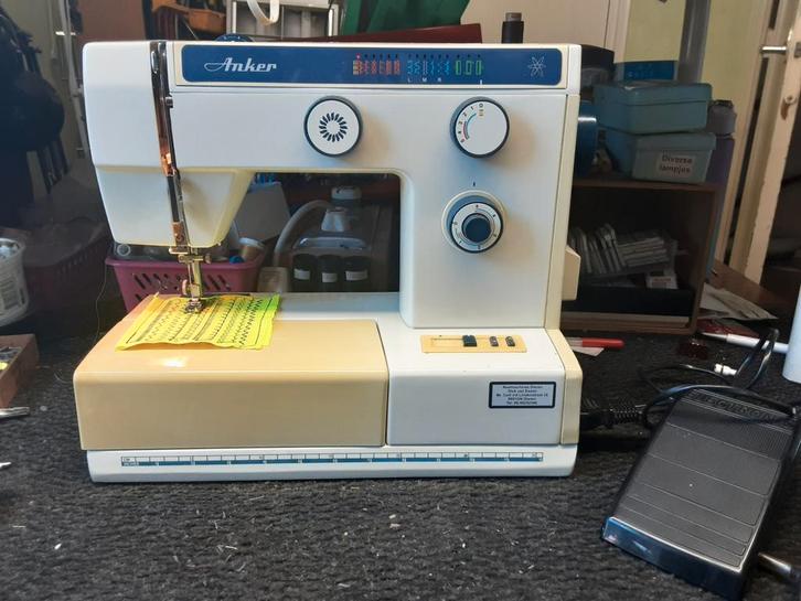 ANKER NAAIMACHINE MODEL 575E, Hobby en Vrije tijd, Naaimachines en Toebehoren, Gebruikt, Naaimachine, Overige merken, Ophalen of Verzenden