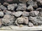 Lavastenen voor Tuin of Decoratie, Tuin en Terras, Ophalen, Gebruikt, Zwart, Kei