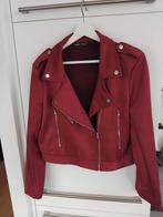 Rood suedine jasje maat 44, Ophalen of Verzenden, Maat 42/44 (L)